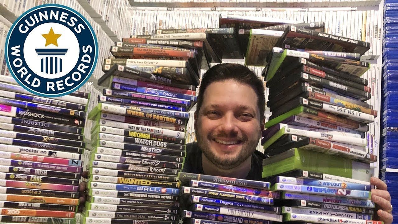 Conoce al hombre que posee la colección de juegos más amplia del mundo CDD Juegos